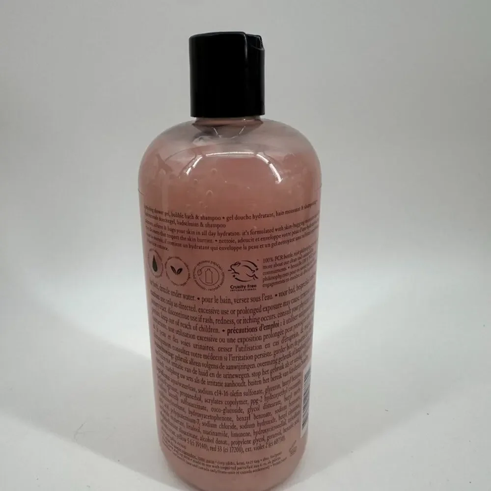 Philosophy Amazing Grace Bergamot Shower Gel 16 Oz Sealed Hydrating Body Wash